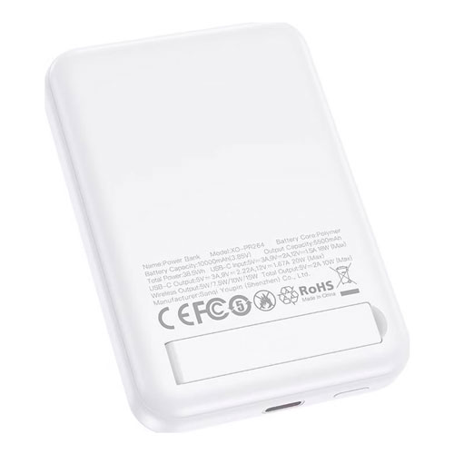 XO-PR264 Magnetic Wireless 10.000mAh Power Bank - Görsel 5