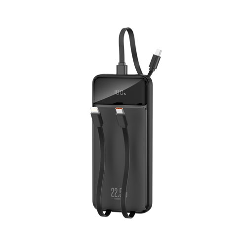 XO-PR274 Built-In 3 Cable 10.000 mAh Power Bank - Görsel 3