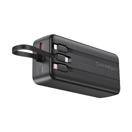 XO-PR274 Built-In 3 Cable 10.000 mAh Power Bank - Görsel 4